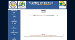 Desktop Screenshot of carpinteriacitybeachcam.com