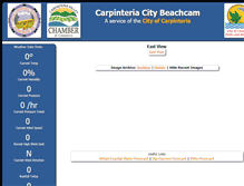 Tablet Screenshot of carpinteriacitybeachcam.com